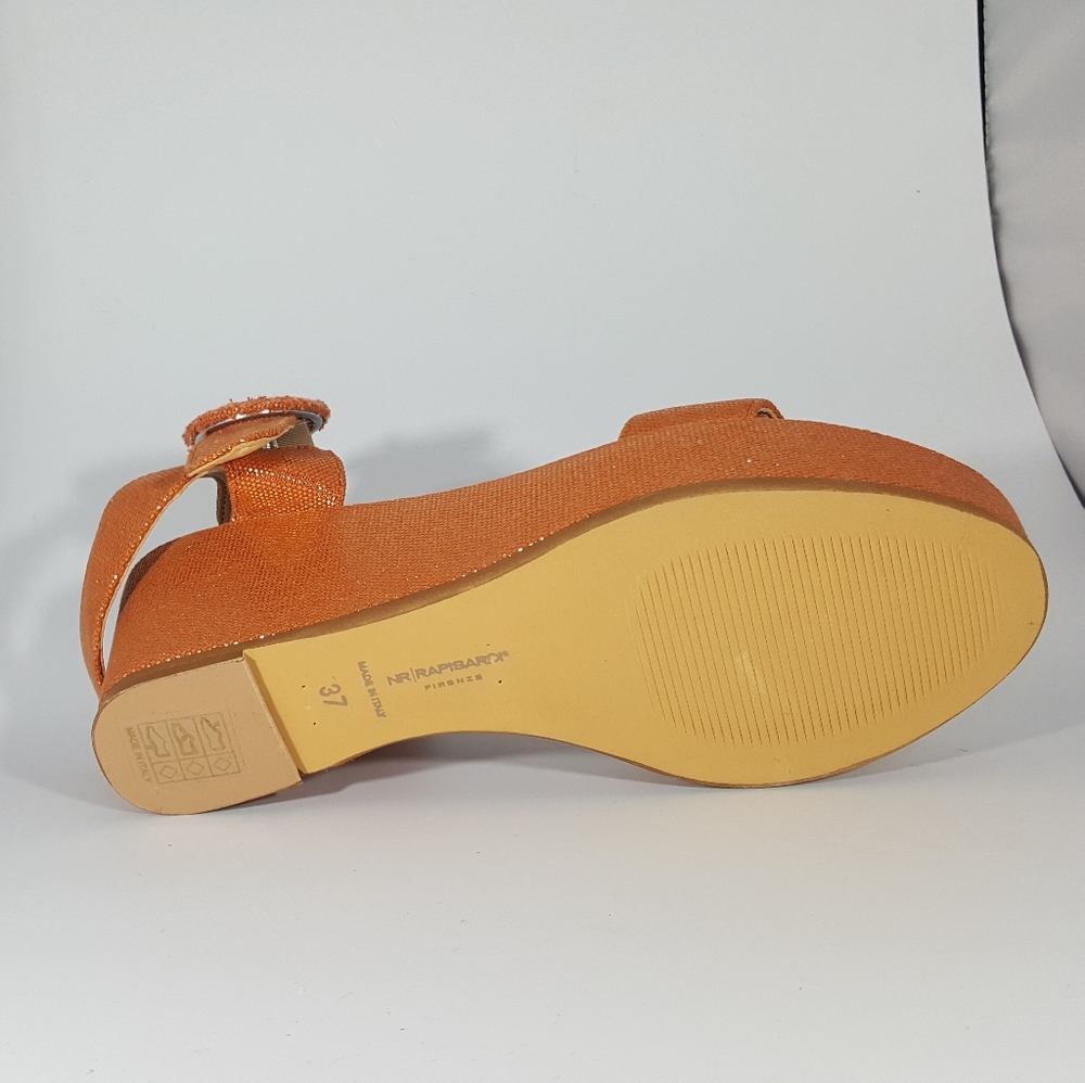 NR Rapisardi Two Band Wedge Sandal - Picture 4 of 4